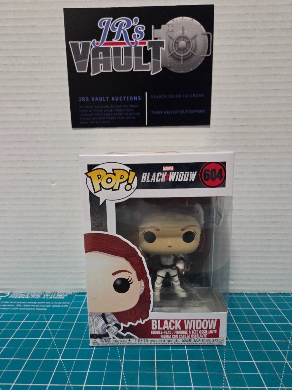 Funko POP Marvel Black Widow White Suit 604 Vinyl Figure